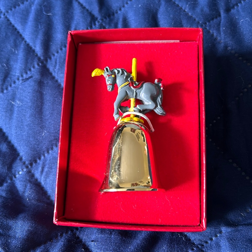 Camerlane Carousel Horse - 24 kt gold finish